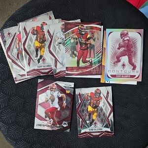 Washinton Commanders Panini Football Trading Cards - Red and White